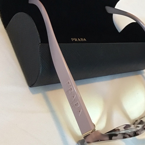 Elegant Mauve Tortoise Shell Glasses & Black Eyeglass Case - Picture 7 of 8